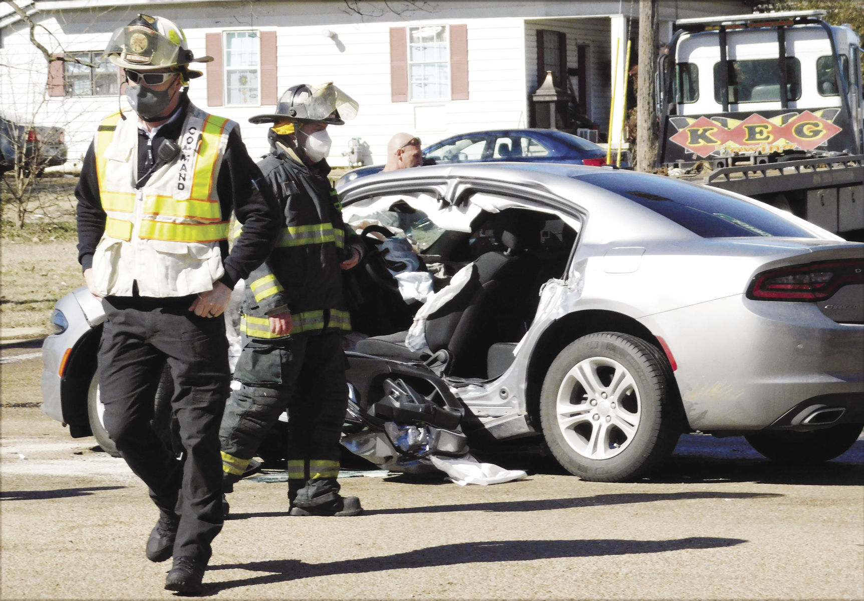 Noon hour crash